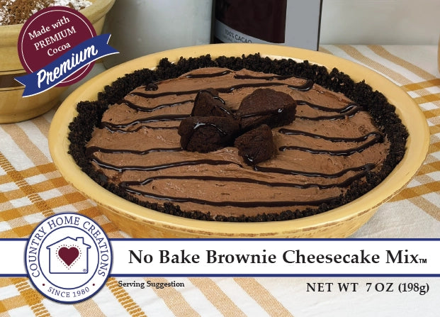 No Bake Brownie Cheesecake Mix