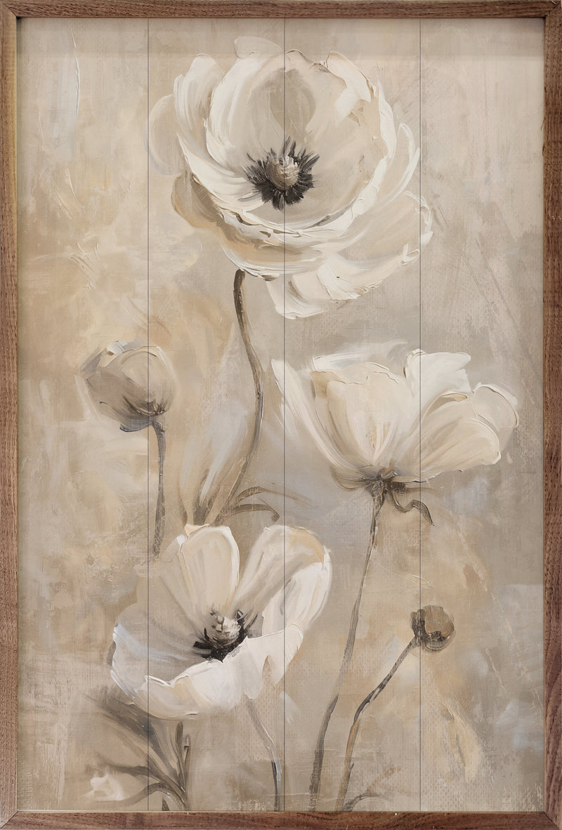 16X24 Neutral Flora 2 Wall Art