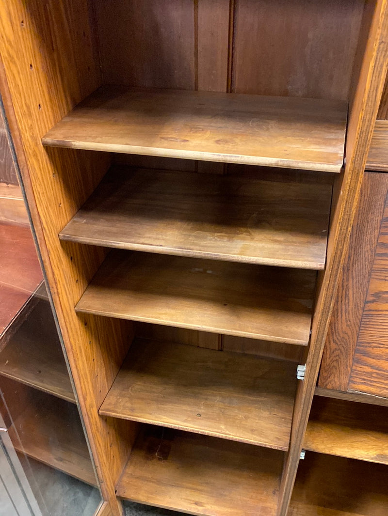 Oak Side by Side Secretary