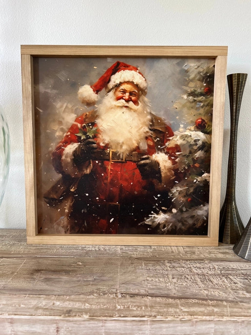 Vintage Santa 2 Wall Decor