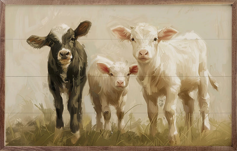 16x10 Billy Goats Framed Wall Decor