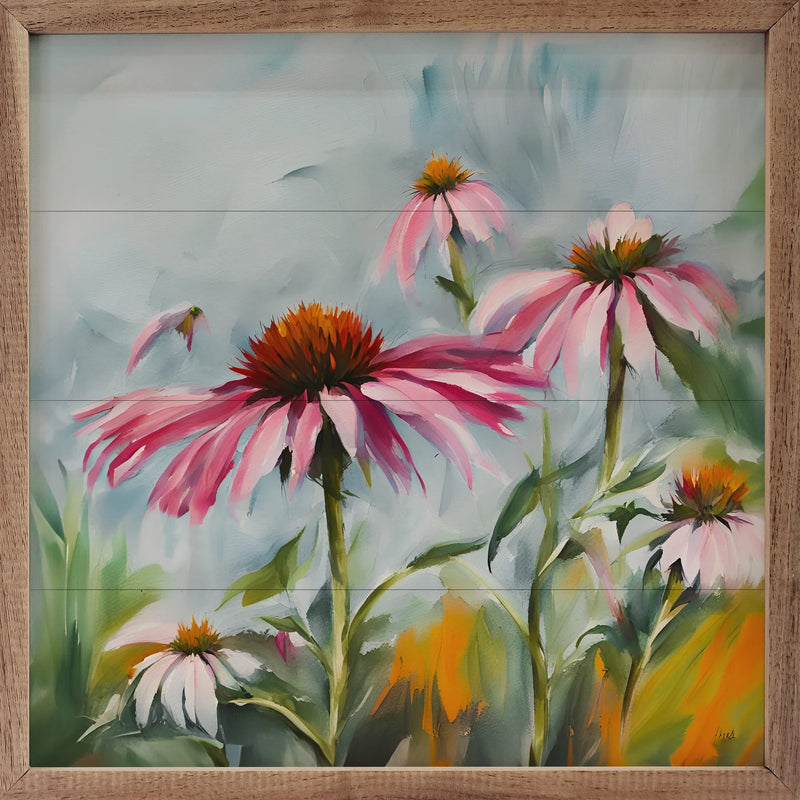 12x12 Coneflowers Wall Decor