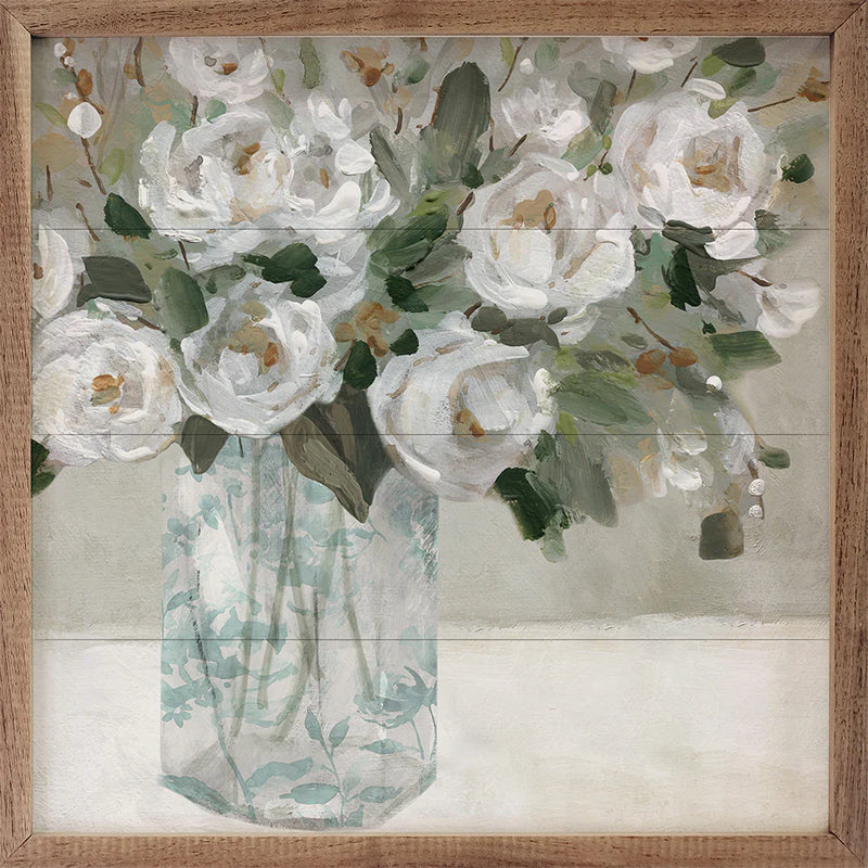 16X16 Modern Roses I Wall Art