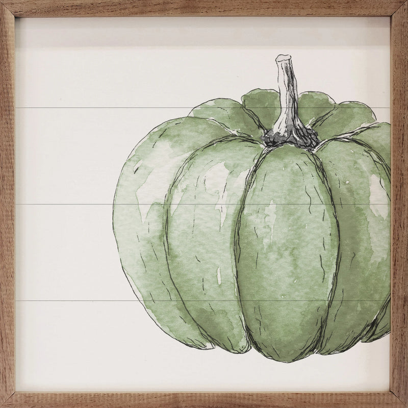 8x8 Offset Green Pumpkin