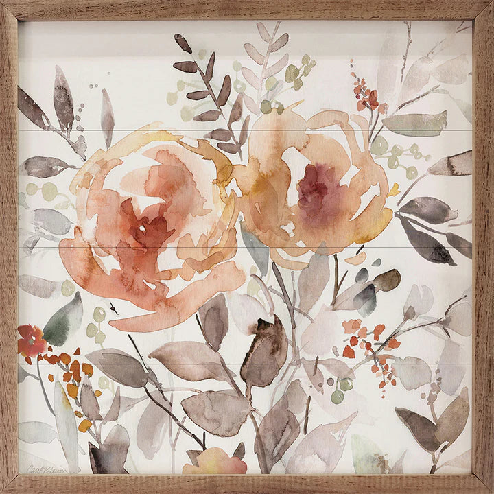 24X24 Sunbaked Flowers II By Carol Robinson Wall Art