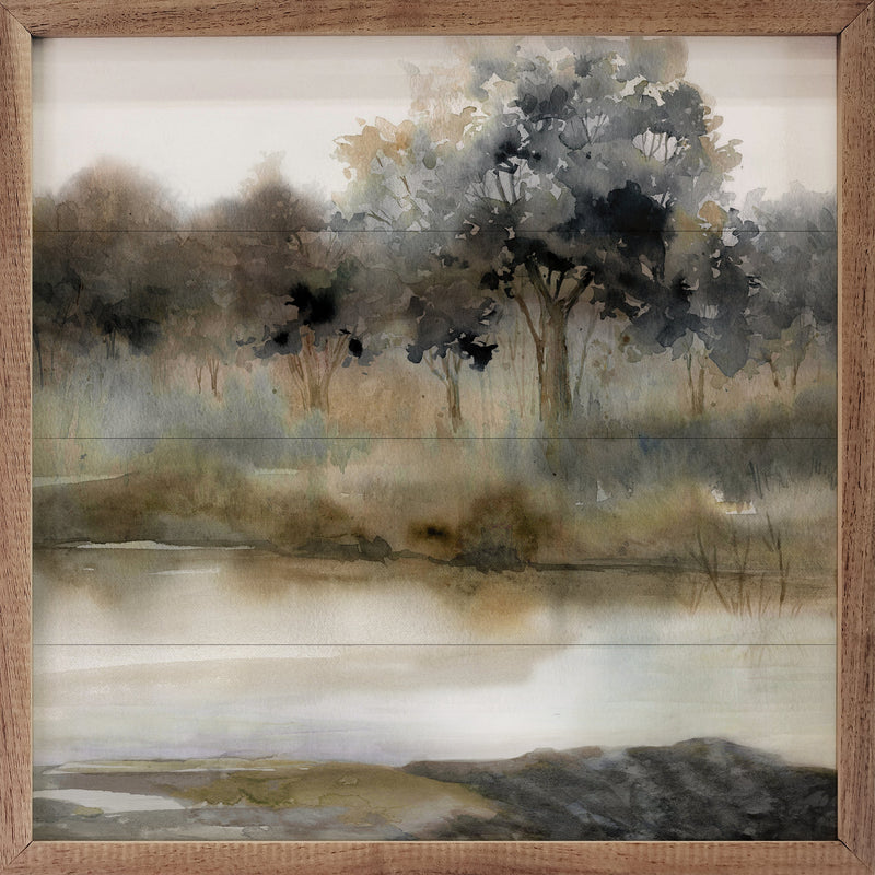 12x12 Silent Waters 2 Framed Wall Decor