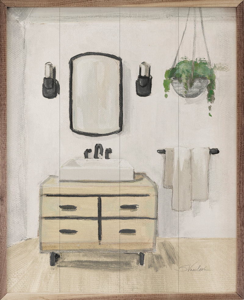 16X20 Attic Bathroom I Blonde