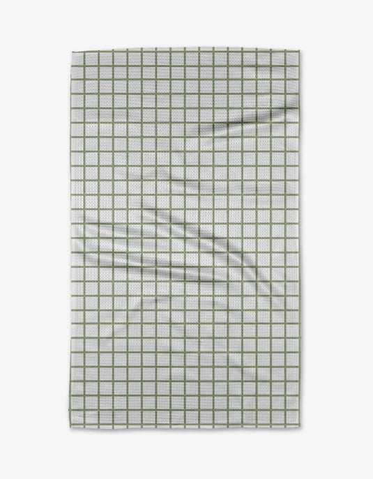 Geometry Tea Towel - Sweet Mint