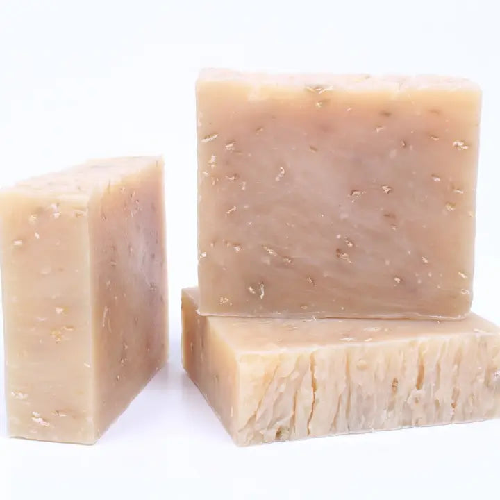 Lavender Oatmeal Goat Milk Handmade Soap