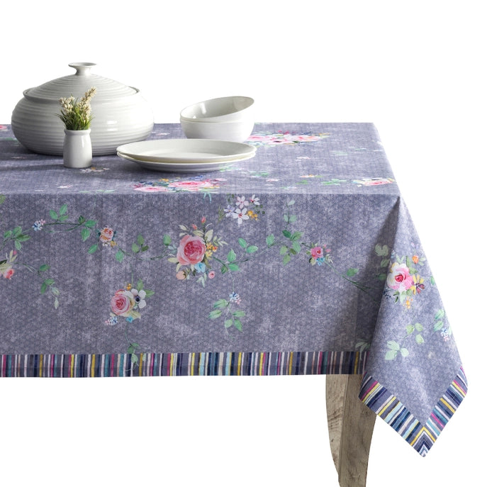 Tablecloth - Sweet Rose Lavender - Country Garden