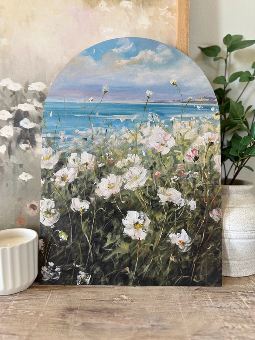 Floral Seaside Arch w/ Base