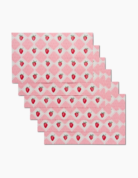 Geometry Not Paper Towel - Vera Strawberries