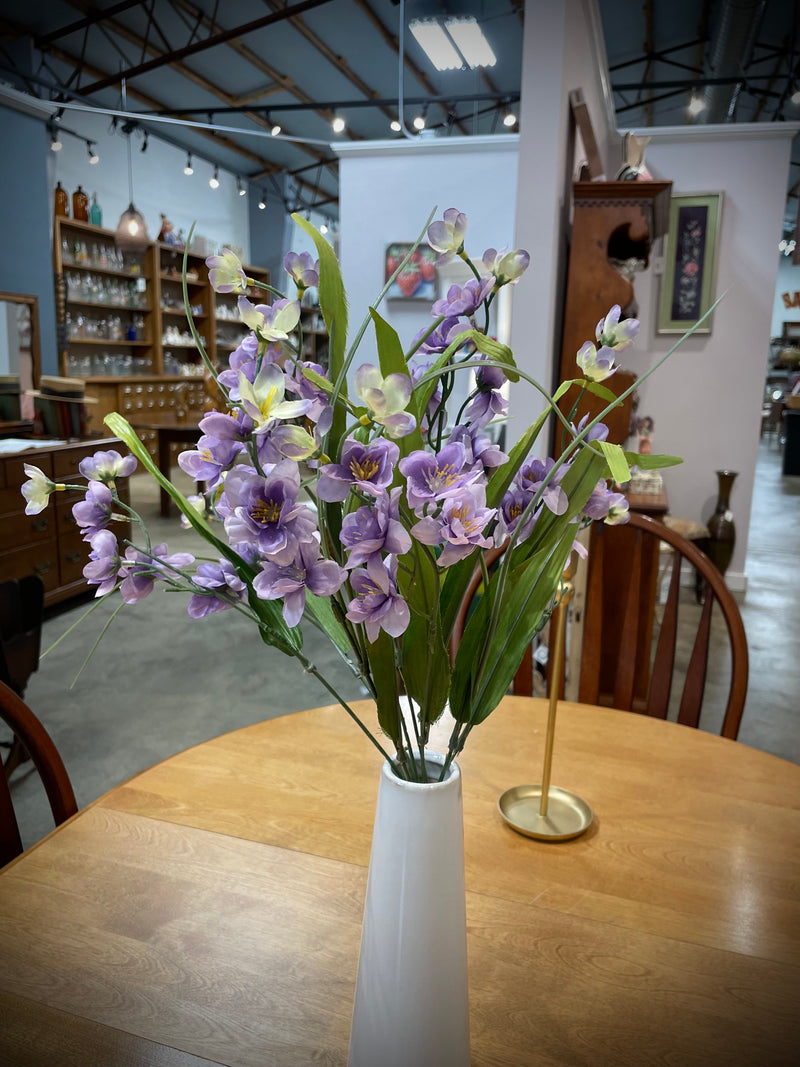 Pre-Loved Purple Flower & Grass Bouquet