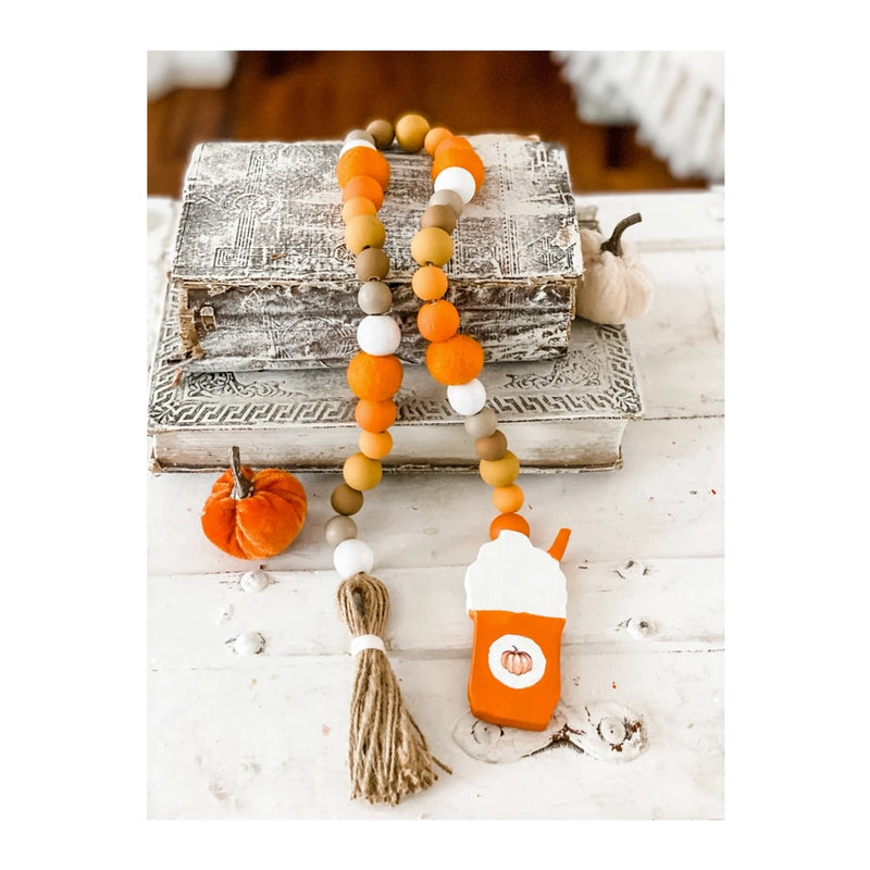 Pumpkin Spice Latte Garland