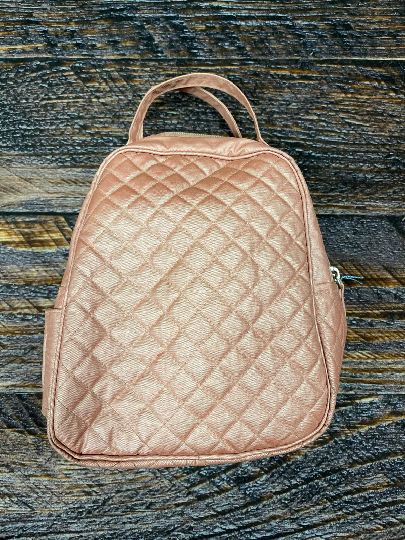 Vera Bradley Pearlized Rose Quartz Lunch Bunch Bag