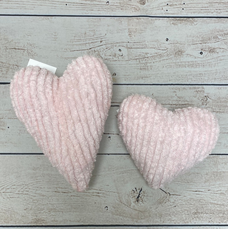 Chenille Heart - PINK