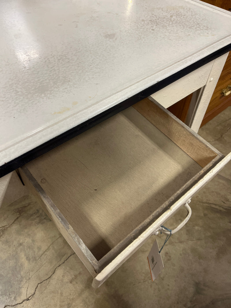 Sellers/Hoosier Metal Top Table (white)