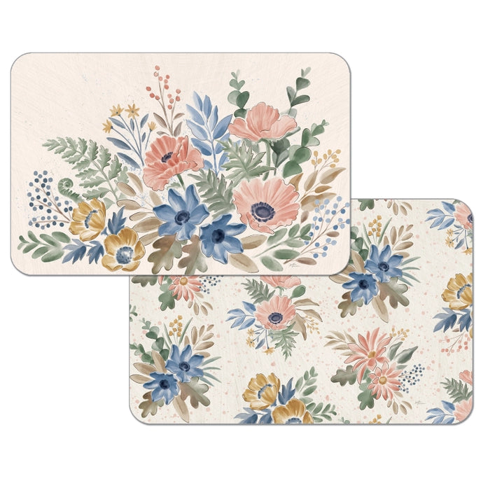 Botanical Blend Reversible Plastic Placemat