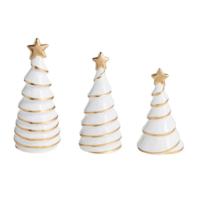 Gold Ceramic Tree Sitter