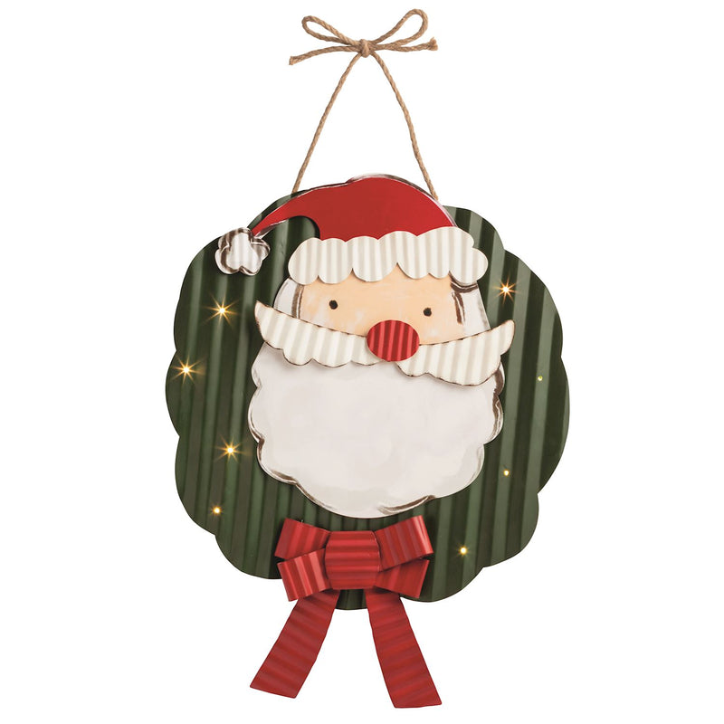 Santa Wreath Door Hanger