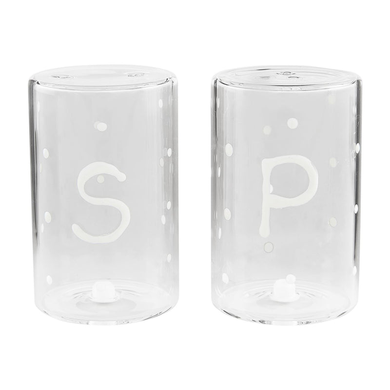 Happy Glass Salt & Pepper Set