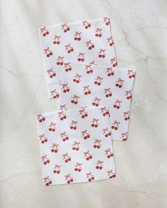 Geometry Dishcloth Set - Darling