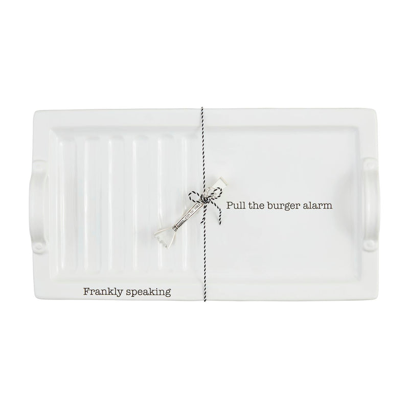 Burger Hot Dog Platter