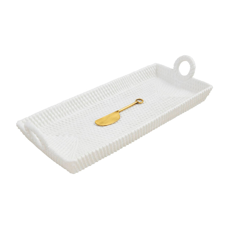 Woven Ceramic Hostess Set