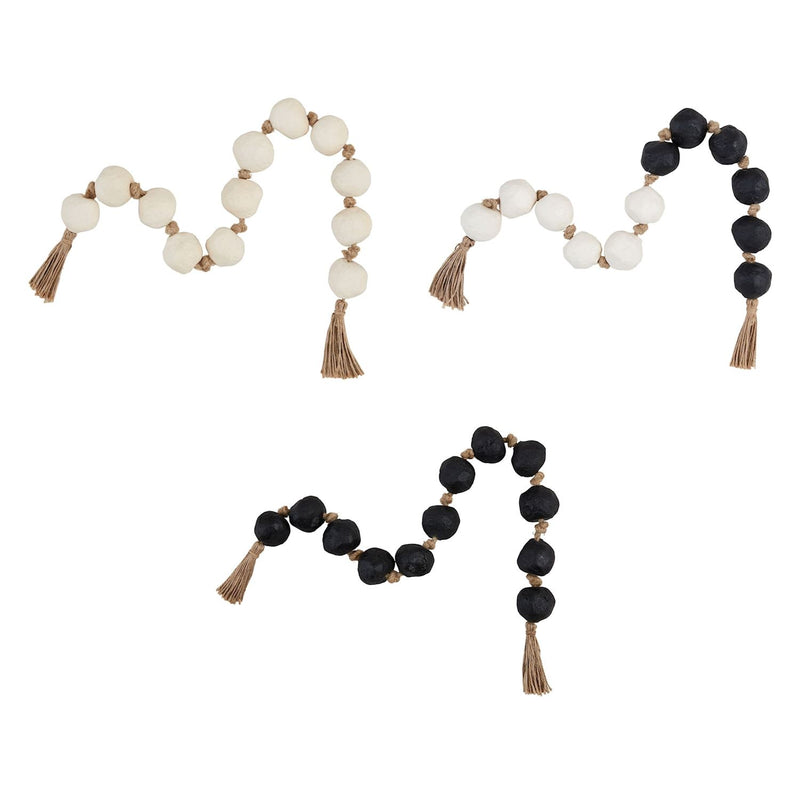 Black & White Beads