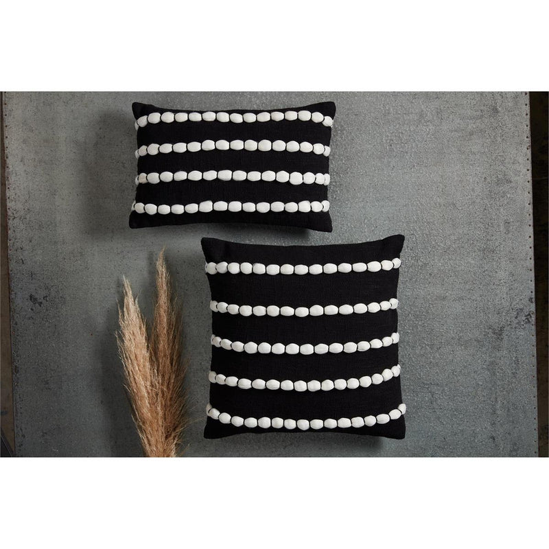Pom Stripe Pillow