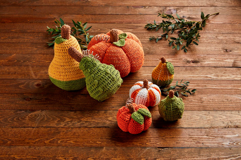 Mini Crochet Gourd