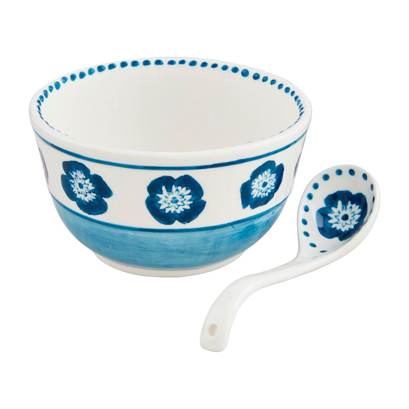 Block Print Salsa Tidbit Set