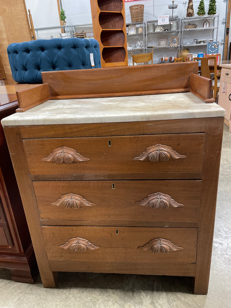 Marble Top Washstand Acorn Handles