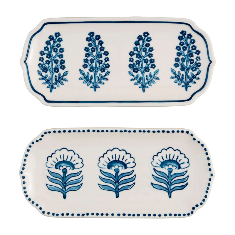 Block Print Everything Tray