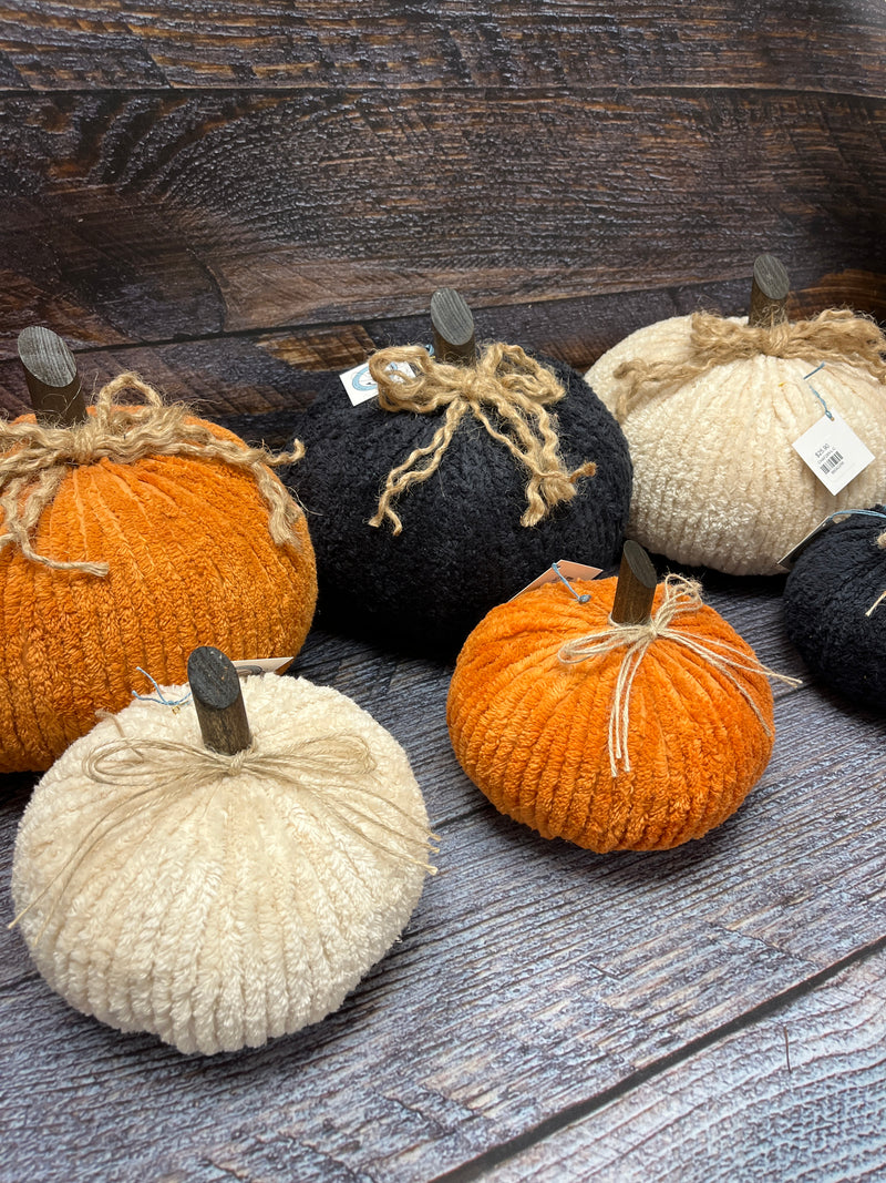 Chenille Pumpkin