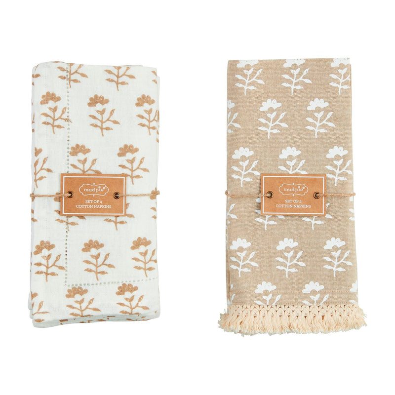 Block Print Napkin Set