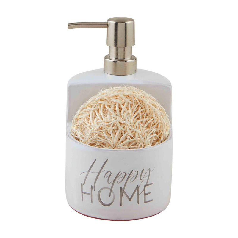 HAPPY HOME SOAP & SPONGE HOLDER SET