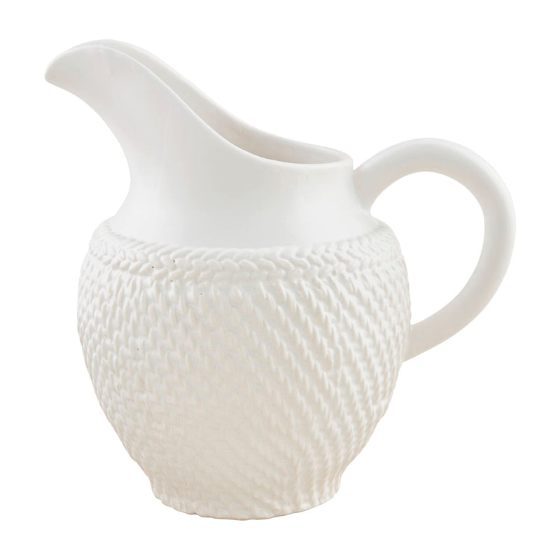 Woven Ceramic Pitcher