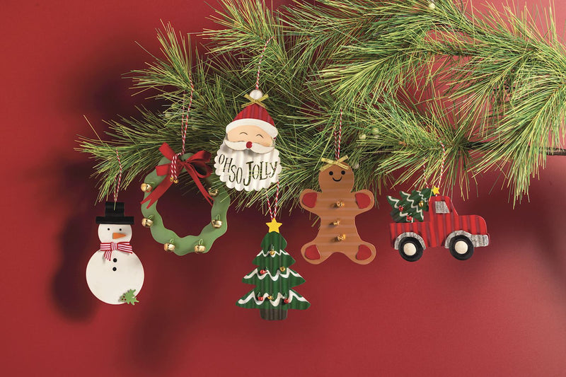 Christmas Tin Ornament