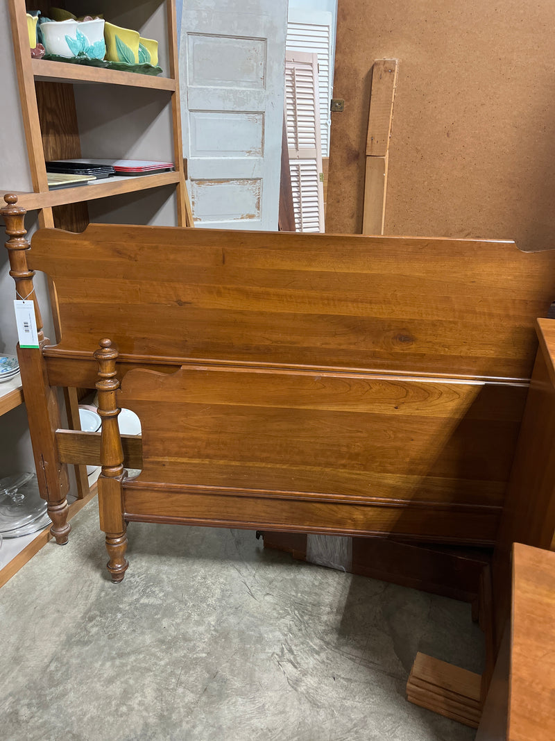 Davis Solid Cherry Headboard Footboard Rails FULL