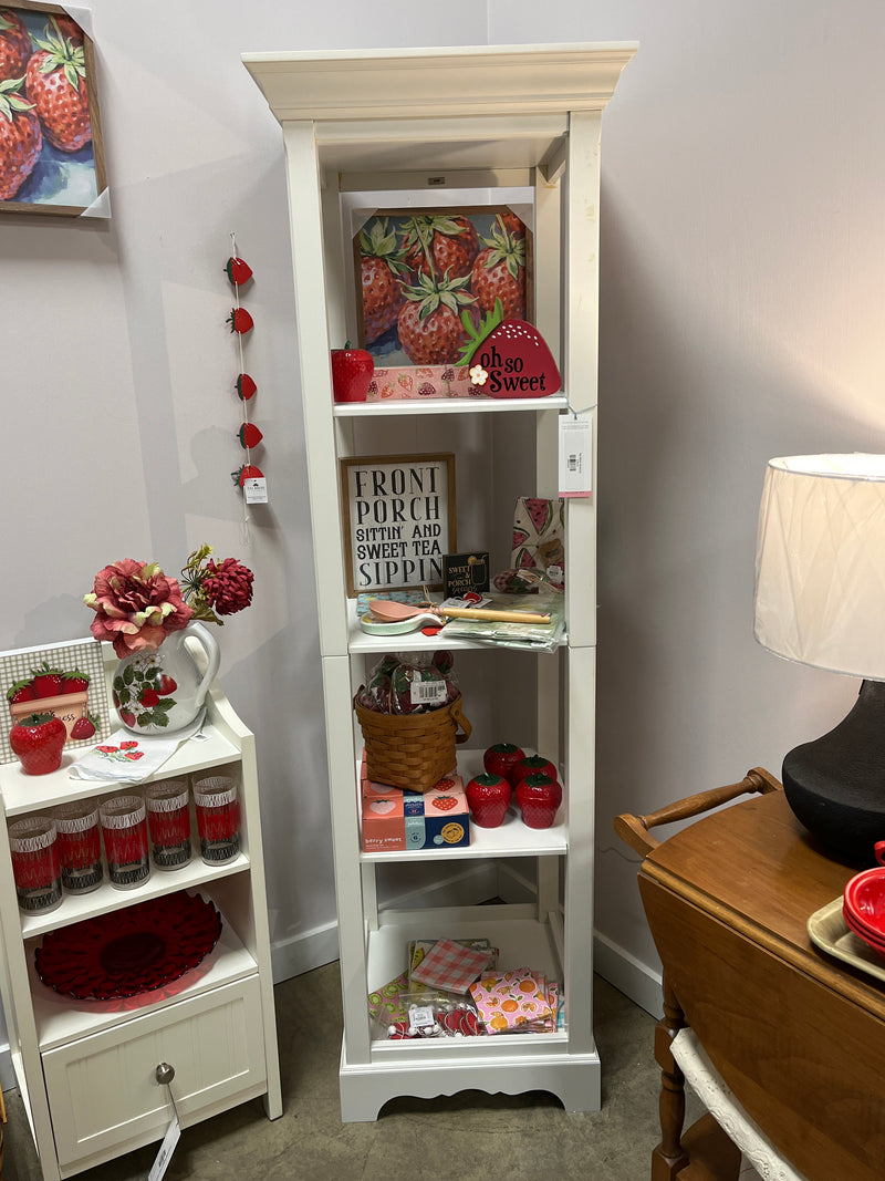 Tall White Shelving