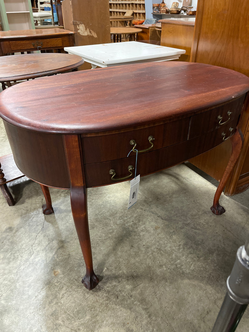 Oval Desk Beautifully Old