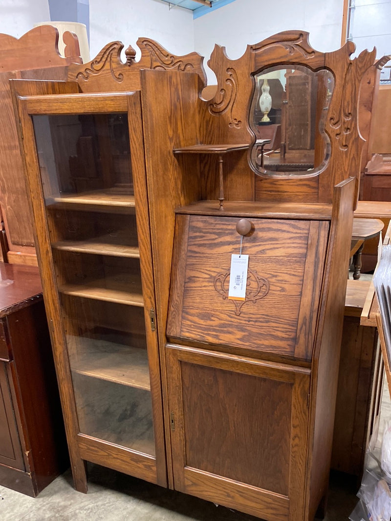Oak Side by Side Secretary