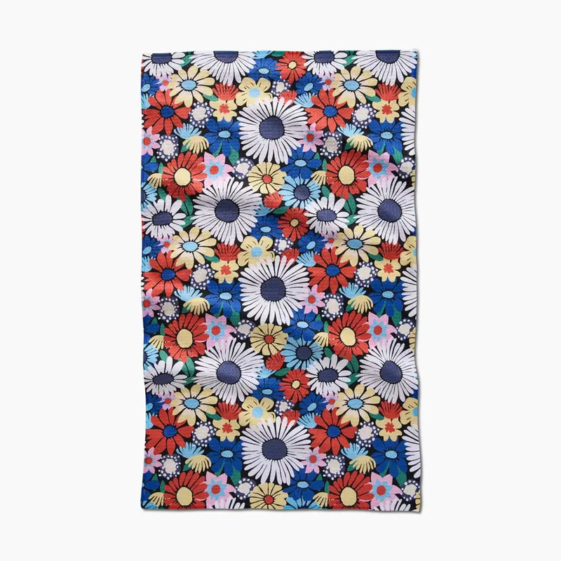 Geometry Tea Towel - Wildflowers Bouquet