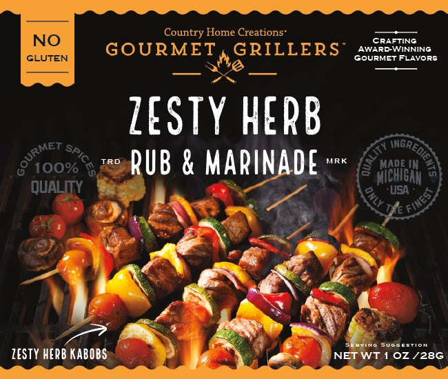 Gourmet Griller Zesty Herb Rub & Marinade