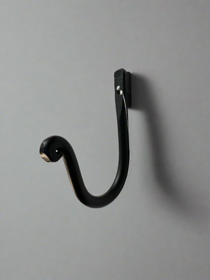 Black Metal Wall Hook