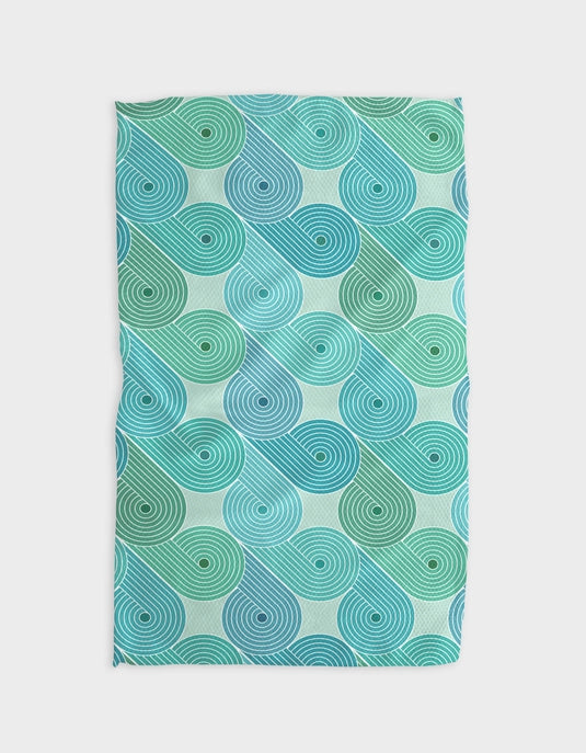 Geometry Tea Towel - Rolling Winds