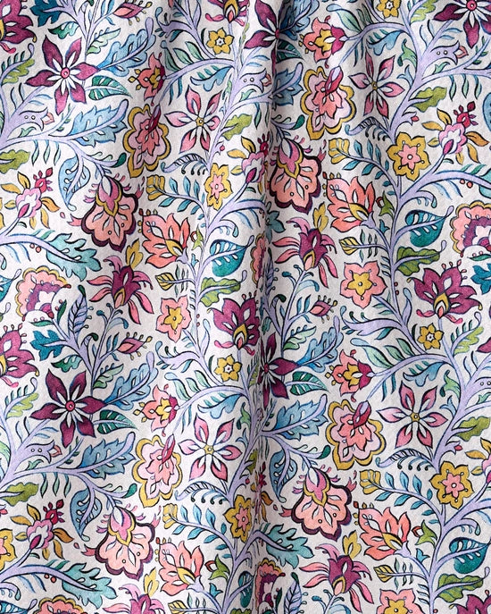 Geometry Tea Towel - Amethyst