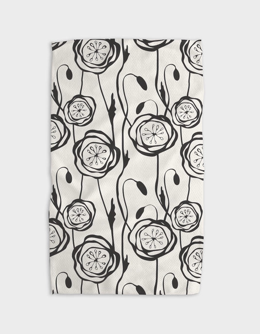 Geometry Tea Towel - Smell the Flowers