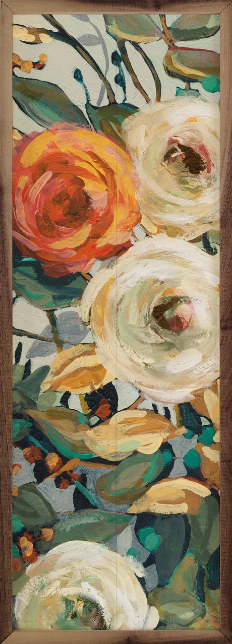 8X24 Floral Warmth I By Carol Robinson Wall Decor